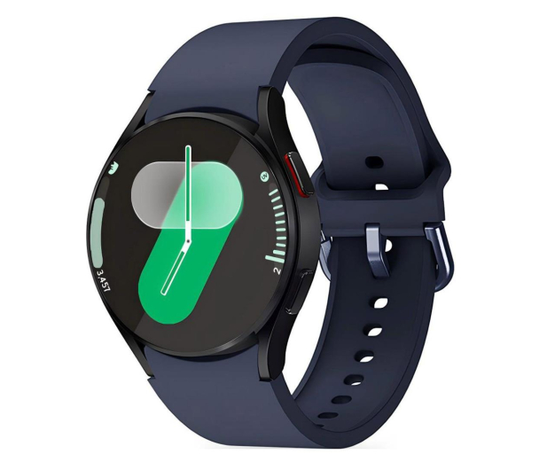 TECH-PROTECT Silicone do Galaxy Watch 4 / 5 / 5 Pro / 6 / 7 / FE Navy Blu 5906302313532 - 1290117 - zdjęcie